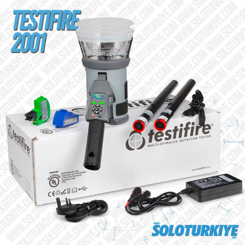 TESTIFIRE 2001 Duman, Isı ve CO Dedektörü Test Kiti