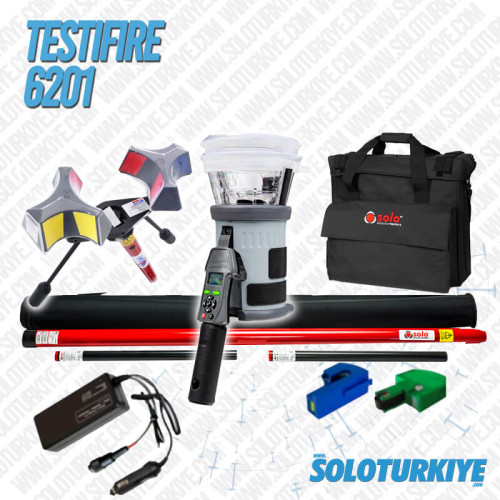 TESTIFIRE 6201 Duman, Isı ve CO Dedektörü Test ve Sökme Kiti